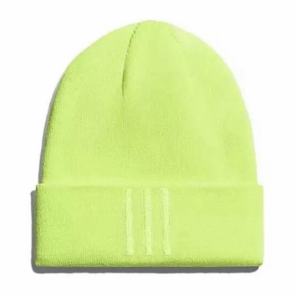 IVY PARK neon green beanie